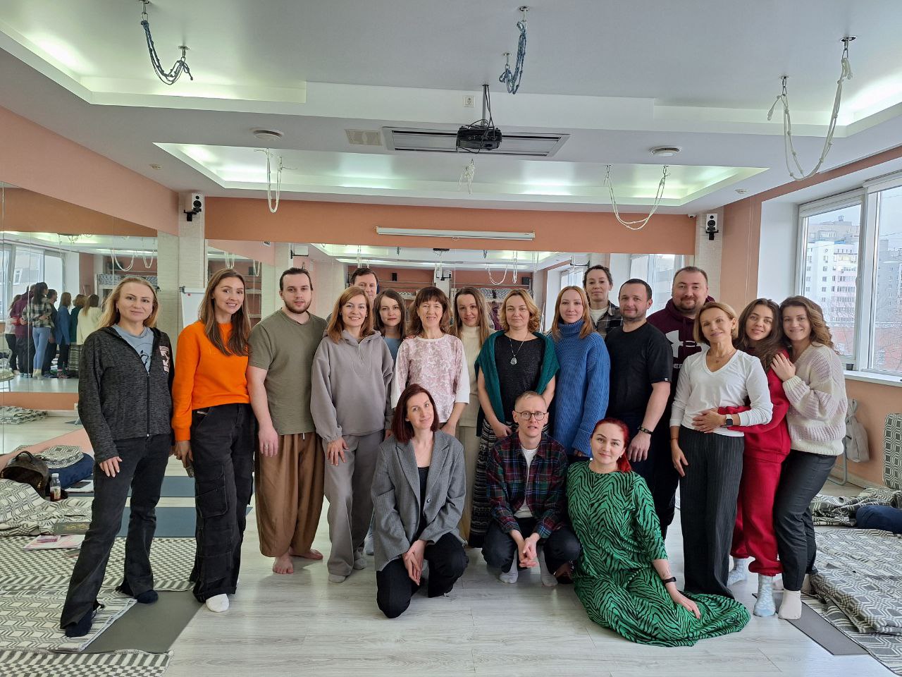 Группа на обучении